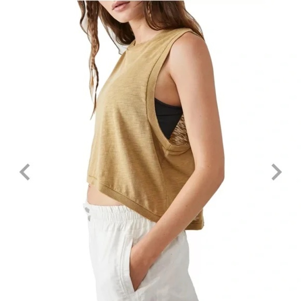 Free People Movement Sleeveless Top | Ochre
